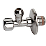 1200001 Raminex Stopkraan 1/2" voor sanitaire toestellen Chroom
