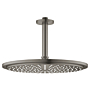 26067AL0 Grohe Rainshower Cosmopolitan 310 Hoofddoucheset plafond 142 mm, 1 straalsoort Hard Graphite Geborsteld