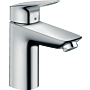 71101000 Hansgrohe Logis Wastafelmengkraan 100 Zonder Afvoer Chroom
