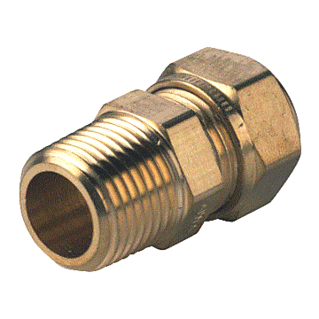 VSH 0874104 SUPER KNEL S1202 Fitting met 2 aansluitingen 10X3/8 