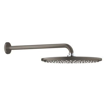 Grohe 26066AL0 Rainshower Cosmopolitan 310 Hoofddoucheset 380 mm, 1 straalsoort Hard Graphite Geborsteld
