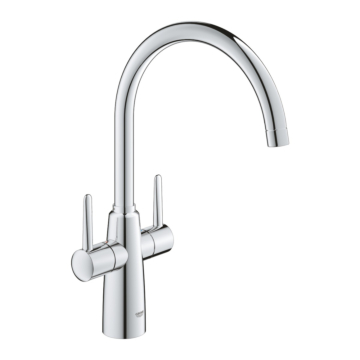Grohe 30189000 Ambi Tweegreeps Keukenmengkraan Chroom
