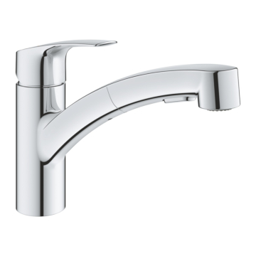 Grohe 30305001 Eurosmart Keukenmengkraan Lage Uitloop Chroom