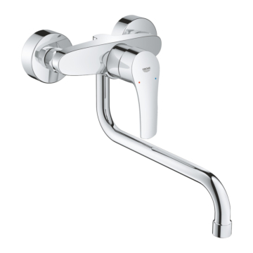Grohe 32224003 Eurosmart Keukenmengkraan Wandmontage Chroom