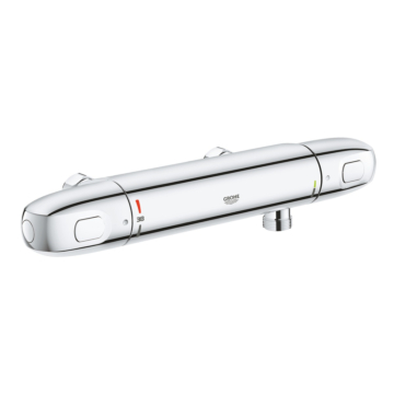 Grohe 34815003 Grohtherm 1000 Thermostatische Douchemengkraan 120mm Chroom (zonder koppelingen)
