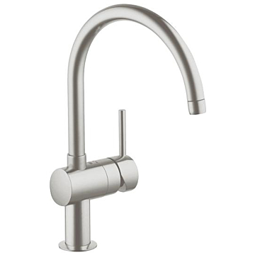 Grohe 32917DC0 Minta Keukenmengkraan C-uitloop Supersteel