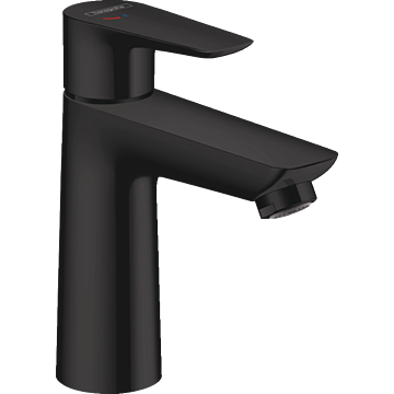 Hansgrohe 71714670 Talis E Wastafelmengkraan 110 CoolStart zonder afvoer Mat Zwart