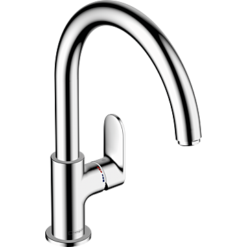 Hansgrohe 71870000 Vernis Blend Keukenmengkraan 210 1jet met Draaibare Uitloop Chroom