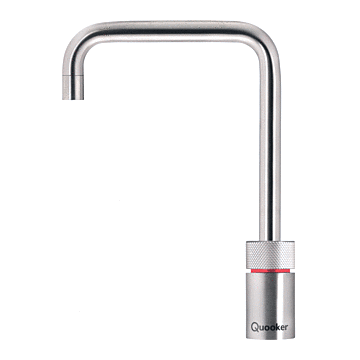 Quooker KNSRVS Nordic Square Single Tapkraan RVS (Losse kraan)
