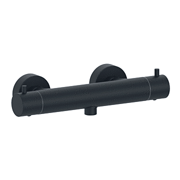Paffoni LIQ168ENO Light Thermostatische Douchemengkraan Mat Zwart