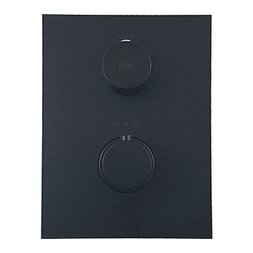 Paffoni LIQ518NO/M Light Thermostatische Mengkraan Mat Zwart