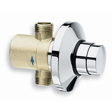 Raminex QK15051 Mechanisch Zelfsluitende Kraan Wandmontage Chroom 