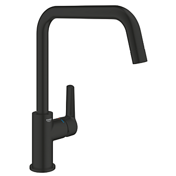 Grohe 304702430 Start Quickfix Keukenmengkraan Hoge Uitloop Mat Zwart