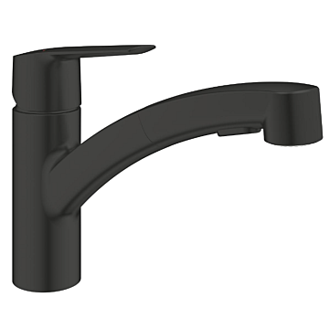 Grohe 303072431 Start Quickfix Keukenmengkraan Mat Zwart