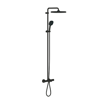 Grohe 269842431 Vitalio Comfort 250 QuickFix Douchesysteem met Badthermostaat Mat Zwart