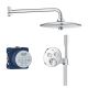 34744000 Grohe Grohtherm Smartcontrol Perfect shower set Chroom 