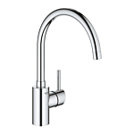  Grohe 32661003 Concetto Keukenmengkraan Hoge Uitloop Chroom