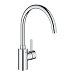 Grohe 32843002 Eurosmart Cosmopolitan Keukenmengkraan Hoge Uitloop Chroom