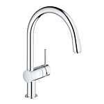 Grohe 32918000 Minta Keukenmengkraan C-uitloop Chroom