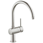 Grohe 32917DC0 Minta Keukenmengkraan C-uitloop Supersteel