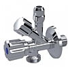 11062 Raminex Tapkraan met knopbediening Chroom
