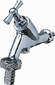 Raminex 11013 Tapkraan met krukbediening Chroom