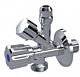 11062 Raminex Tapkraan met knopbediening Chroom