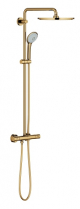 Grohe 26075GN0 Euphoria System 310 douchesysteem met thermostaatkraan Cool Sunrise Geborsteld