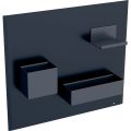 Geberit 500.649.16.1 Magneetbord met opbergboxen Mat Zwart