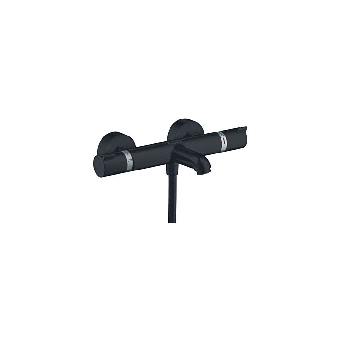 13114670 Hansgrohe Ecostat Thermostatische Badmengkraan Mat Zwart