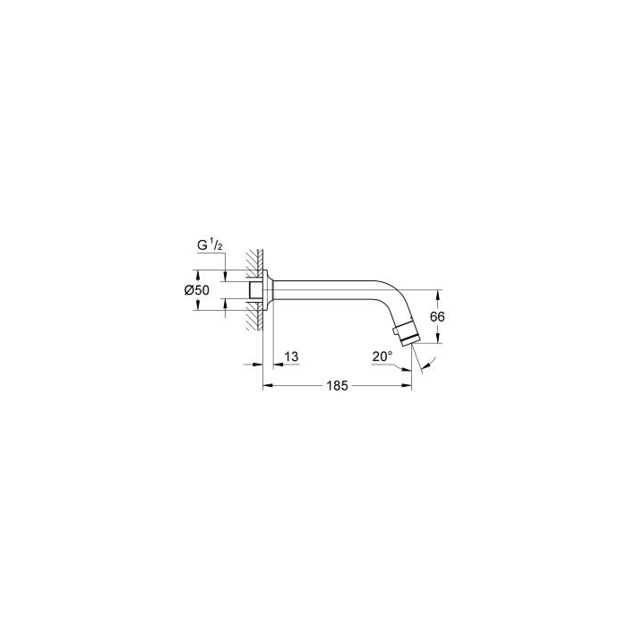 Grohe 20203000 Universal Fonteinkraan Chroom