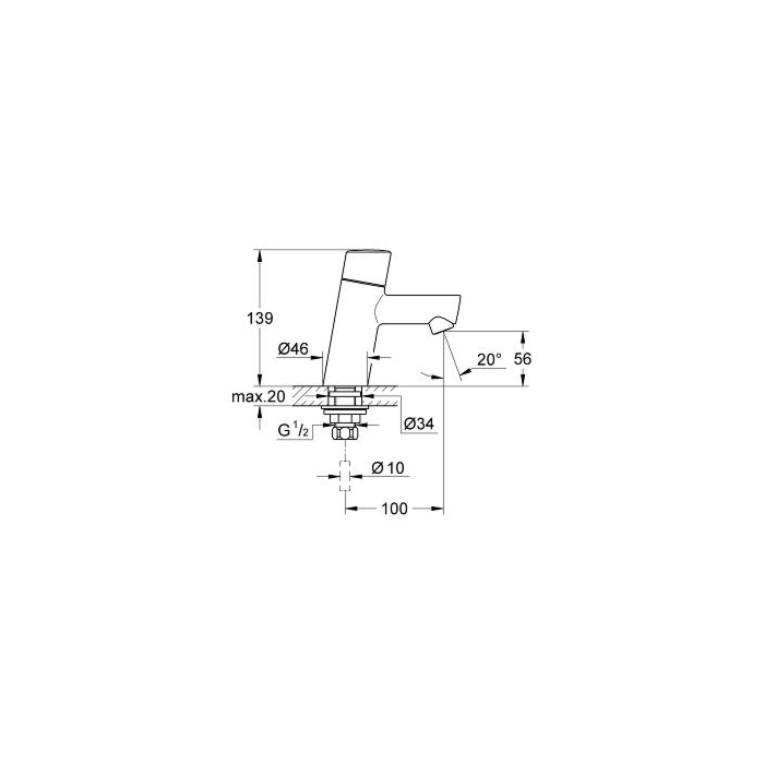 Grohe 32207001 Concetto Fonteinkraan Chroom
