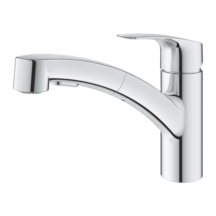 Grohe 30305001 Eurosmart Keukenmengkraan Lage Uitloop Chroom