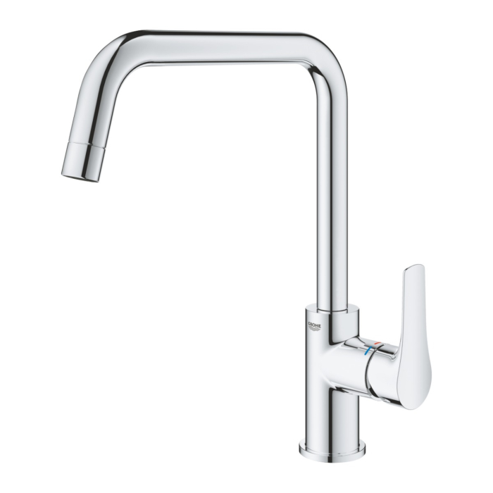 Grohe 30567000 Eurosmart Keukenmengkraan Hoge Uitloop Chroom
