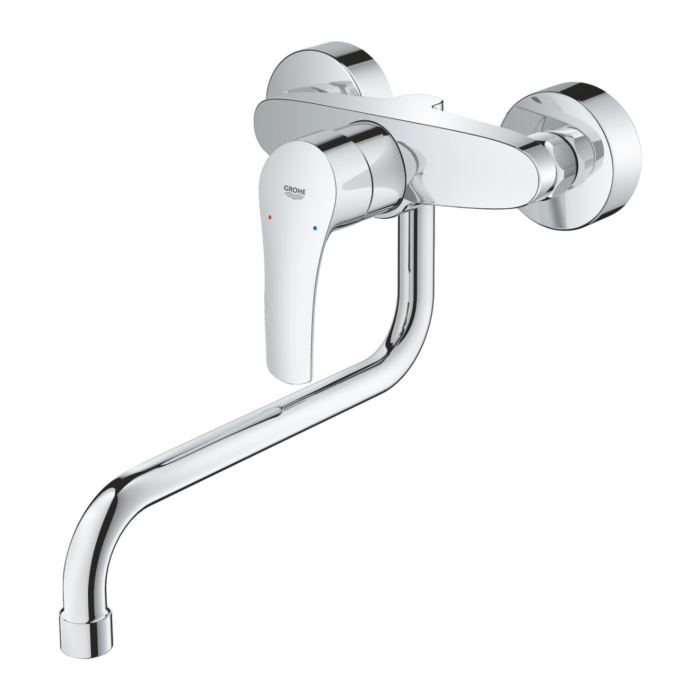 Grohe 32224003 Eurosmart Keukenmengkraan Wandmontage Chroom