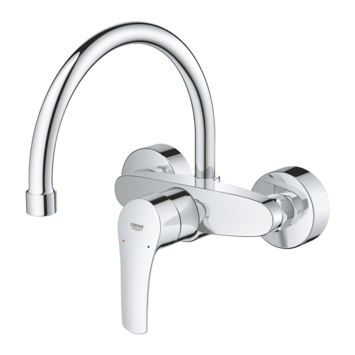 Grohe 32482003 Eurosmart Keukenmengkraan Wandmontage Chroom