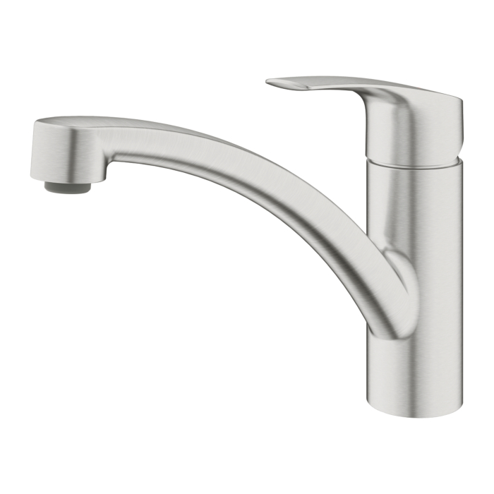Grohe 33281DC3 Eurosmart Keukenmengkraan Lage Uitloop Supersteel (RVS look)