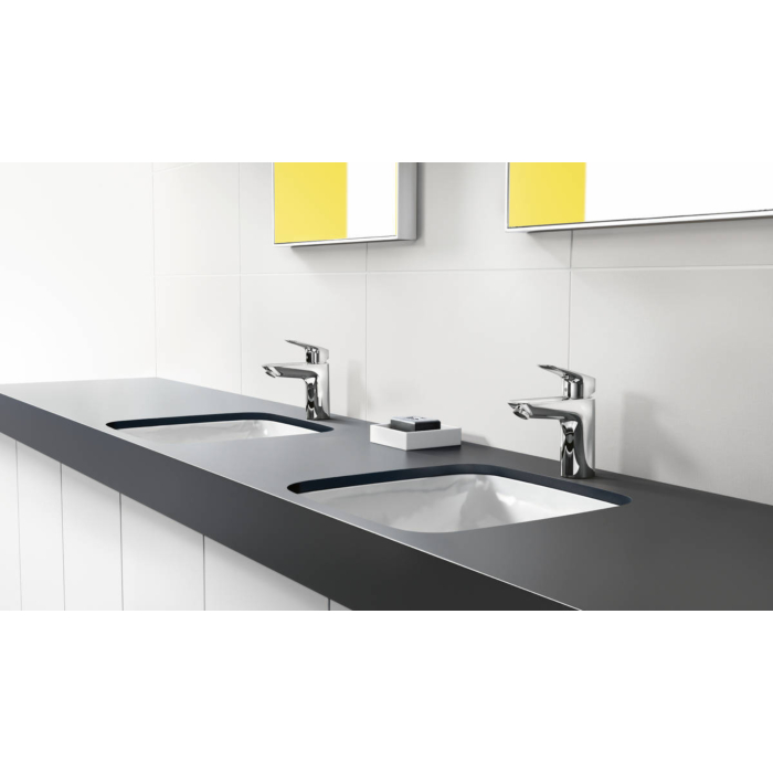 Hansgrohe 71103000 Logis 100 CoolStart Wastafelmengkraan Chroom 