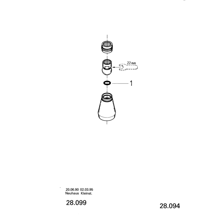 Grohe 28094000 Relexa Plus 50 Hoofddouche 1 straal Chroom
