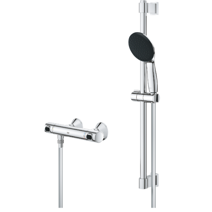 Grohe 34800001 Precision Flow QuickFix Thermostatische douchemengkraan Chroom