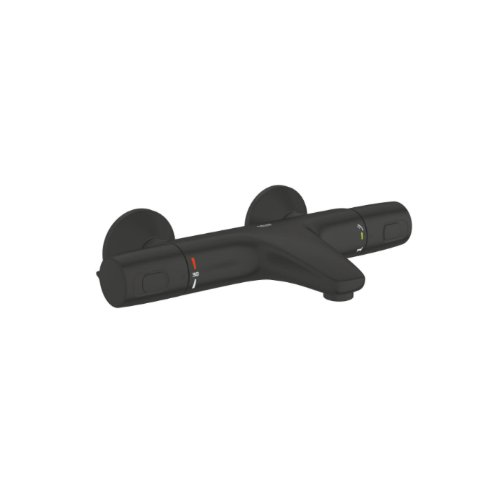 Grohe 1022162432 Precision Start Thermostatische Badmengkraan Mat Zwart