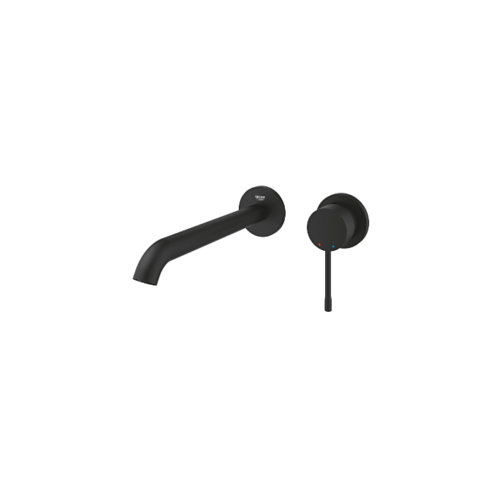 Grohe 29193KF1 Essence Tweegats wastafelmengkraan L-Size Phantom Black