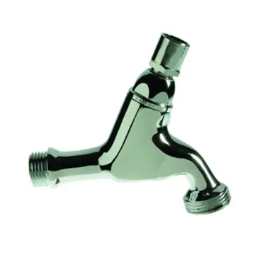 VSH 0500676 Tapkraan met Keerklep Zonder Sleutel 1/2x3/4 Chroom