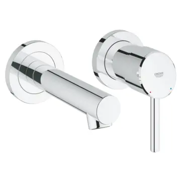 Grohe 19575001 Concetto Tweegats wastafelmengkraan S-Size Chroom