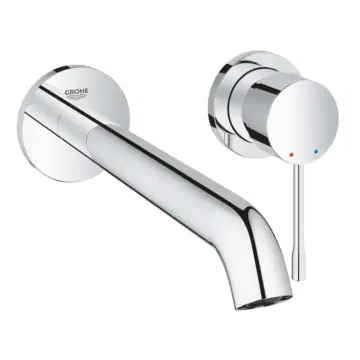 Grohe 19967001 Essence New Tweegats wastafelmengkraan L-Size Chroom