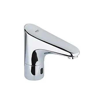 Grohe 36016001 Europlus E Infrarood elektronische wastafelkraan zonder menging Chroom