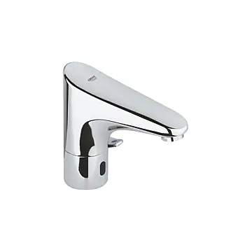 Grohe  36207001 Europlus E Infrarood elektronische wastafelmengkraan met menging en instelbare temperatuurbegrenzer Chroom