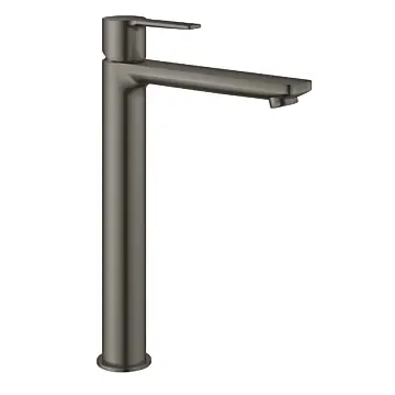 Grohe 23405AL1 Lineare Wastafelmengkraan XL-Size voor Opzetwastafel Hard Graphite Geborsteld (mat donker grijs)