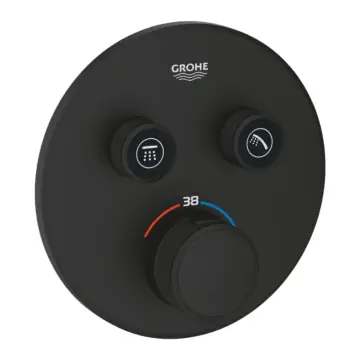 Grohe 29507KF0 Grohtherm Smartcontrol Thermostatisch Inbouwmengkraan met Omstelling Phantom Black