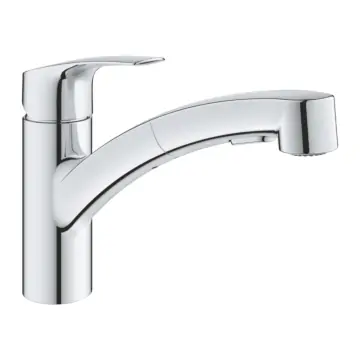 Grohe 30305001 Eurosmart Keukenmengkraan Lage Uitloop Chroom